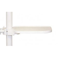 3D Dental Post Mounted Utility Tray White